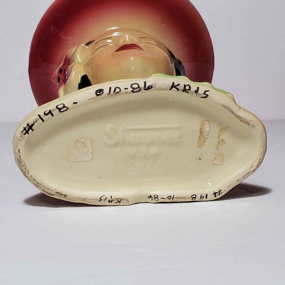 Shawnee Lady Head Vase Planter Polynesian Vintage - Picture 8 of 10